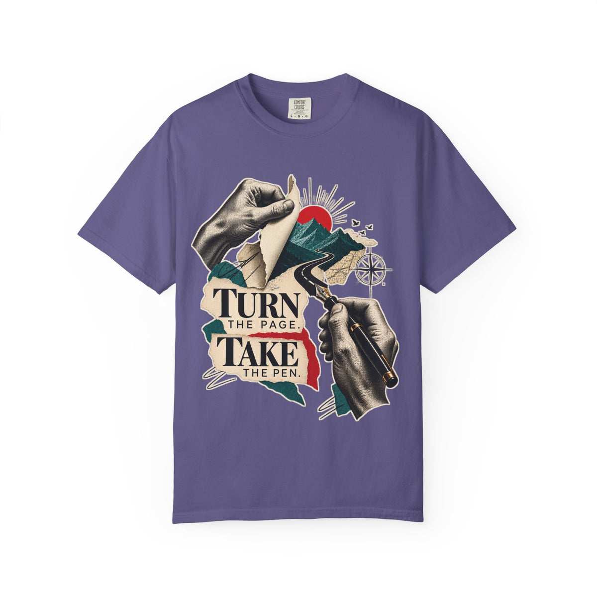 Turn The Page. Take The Pen T-shirt