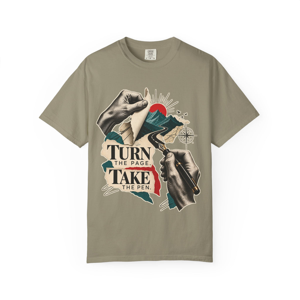 Turn The Page. Take The Pen T-shirt