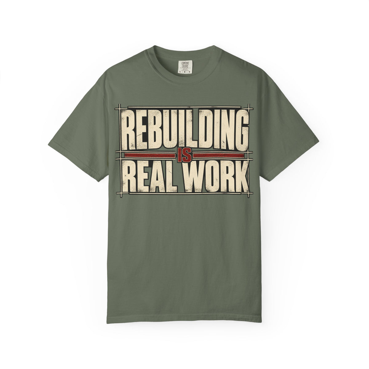 Rebuilding Real Work T-shirt