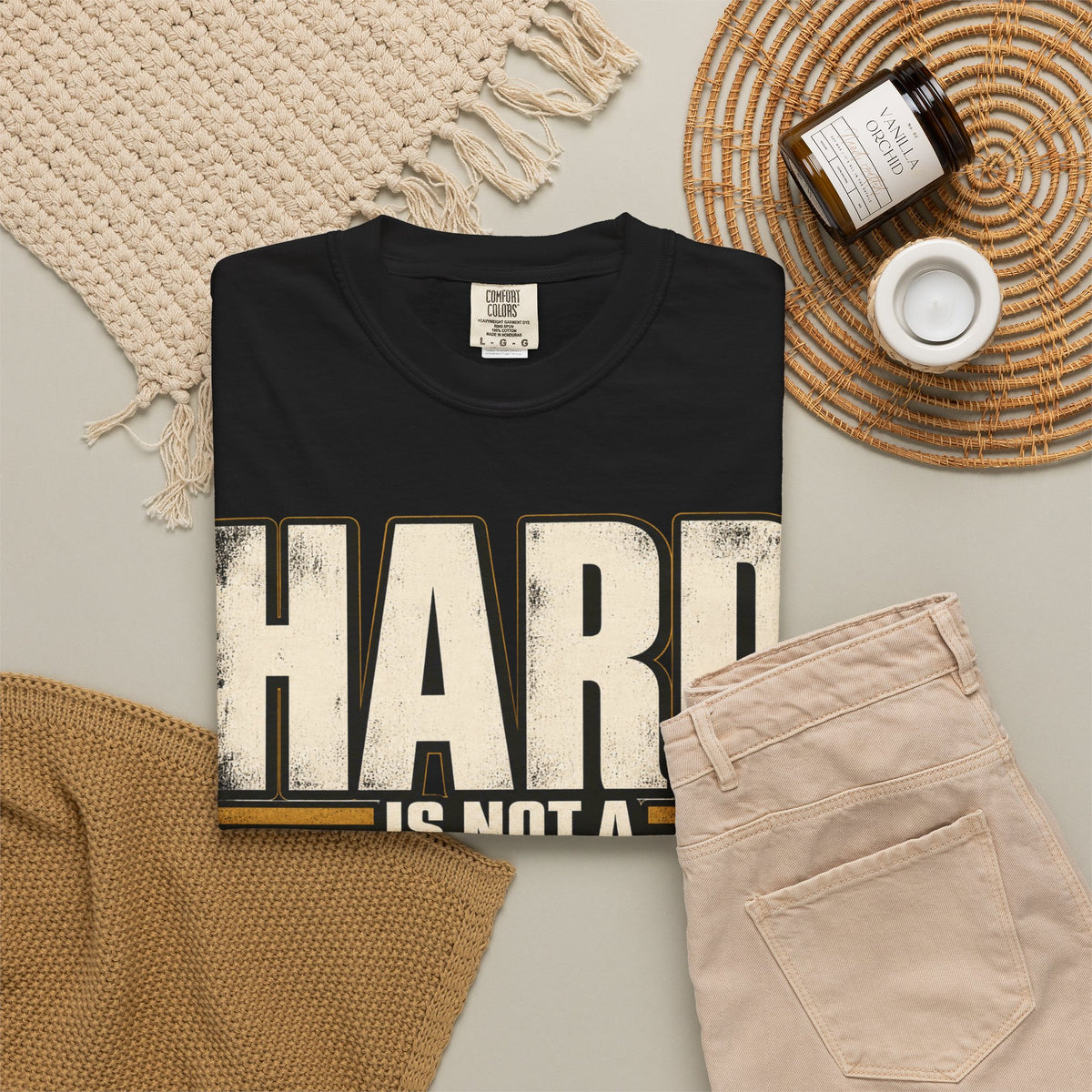 Hard Is Not A Stop Sign T-shirt