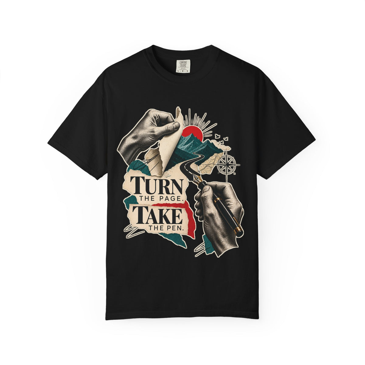 Turn The Page. Take The Pen T-shirt