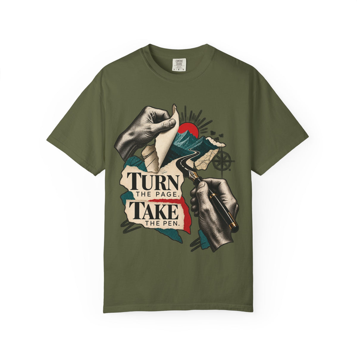 Turn The Page, Take The Pen T-shirt