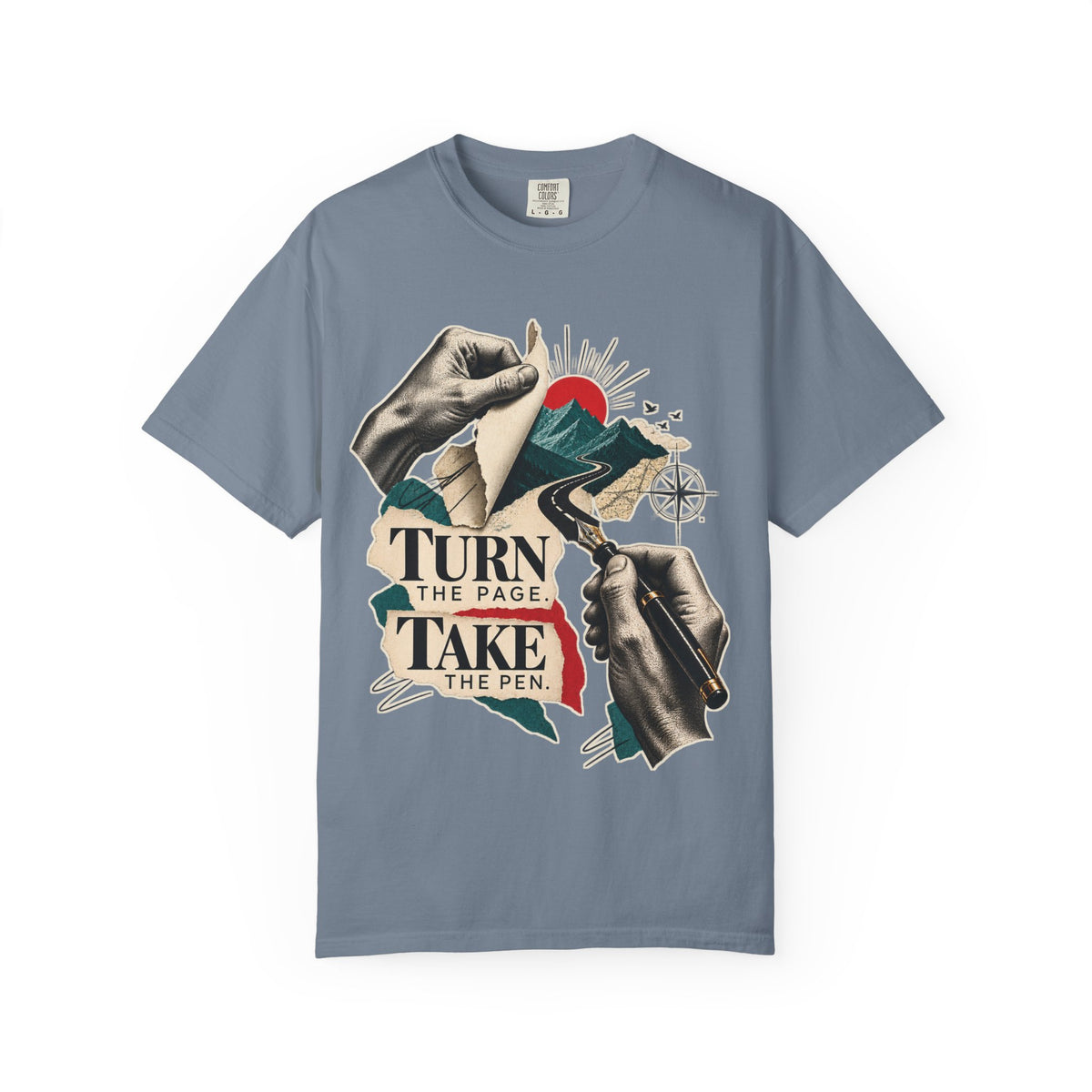 Turn The Page. Take The Pen T-shirt