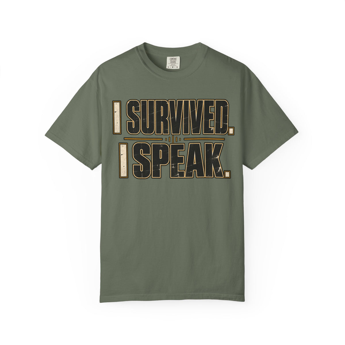 I Survived. I Speak. T-shirt