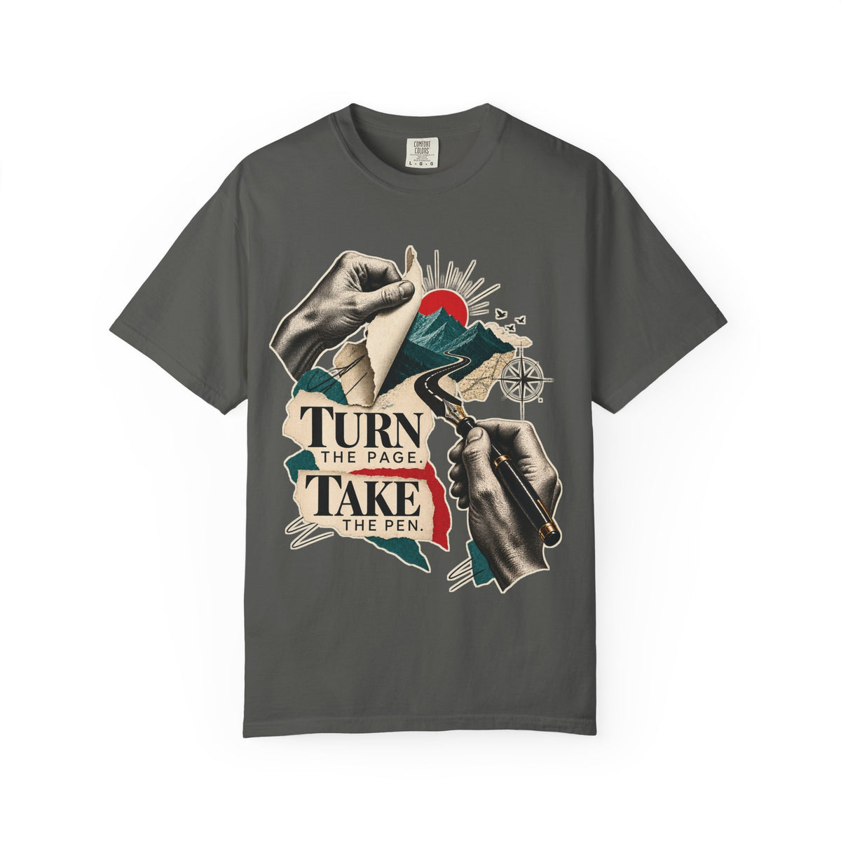 Turn The Page. Take The Pen T-shirt